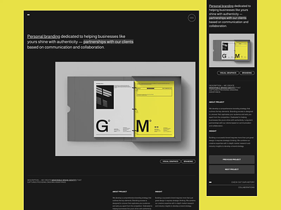 Prototype - Website Concept blog cms concept design landing page minimalist modern portfolio prototype showcase technology ui uiux ux web web design webdesign website