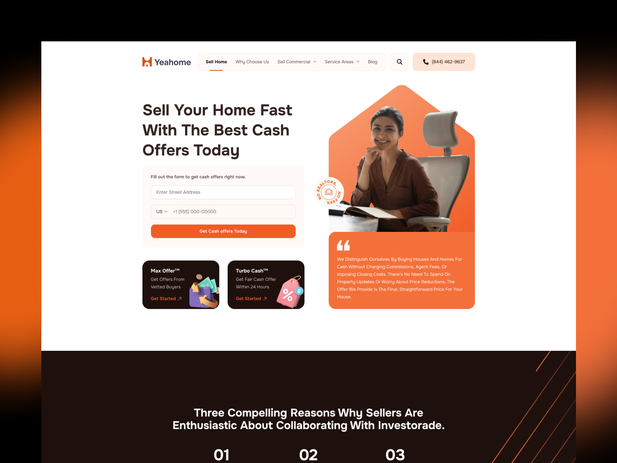 Website and Brand Identity Design for Yeahome digitalmarketing html uidesign uxdesign webdesign webdeveloper website websitedesign websitedesigner websitedevelopment