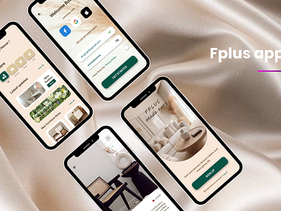 fplus eCommerce App adobe adobe photoshop adobexd app branding ecommerce ecommerce app figma furnitture furniture stores furniturewebsite graphic design logo ui uidesign uiux ux website