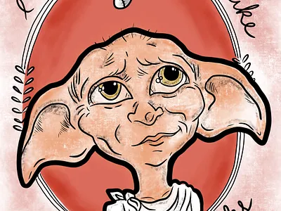 Dobby, the free elf. art design digital art illustration procreate