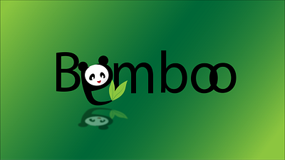 Panda bear logo branding graphic design logo
