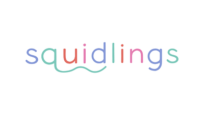 Squidlings Branding 2024 branding graphic design logo design typography