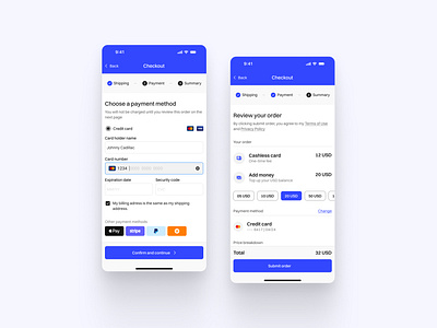 Daily UI 002 | Checkout ui