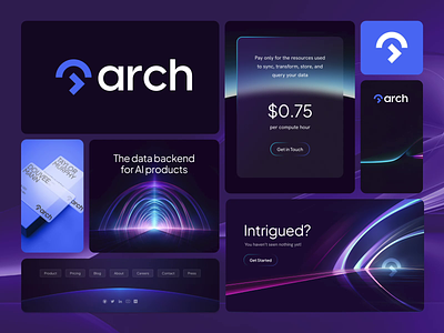 UI for Arch animation graphic design motion graphics ui