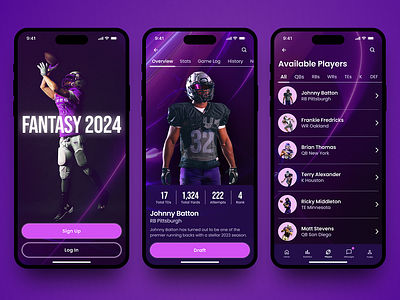 Football Fantasy League Mobile App