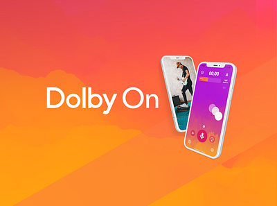 Dolby On Music App app store apple store creative direction google play store mobile app design music product design uiux visual design