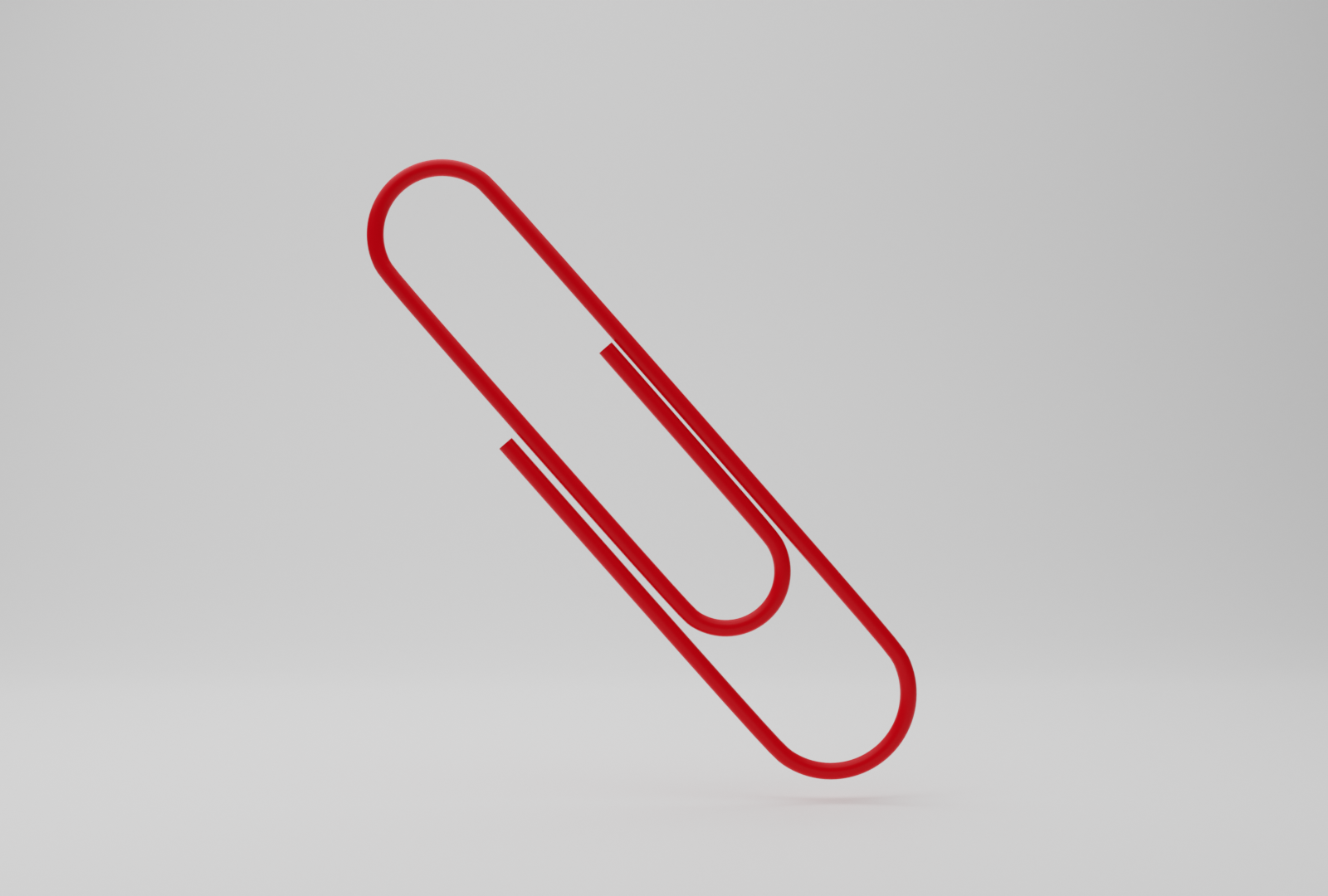 Paper clip Trombone à papier Blender by Vnib on Dribbble