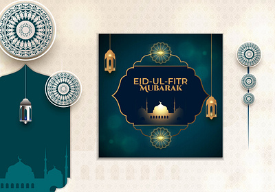 Eid Card Or Social Media Post Design eid social media