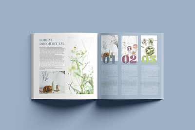Square magazine design branding design graphic design mag magazine print