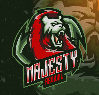 Majesty Revival Logo Design branding graphic design logo mascot
