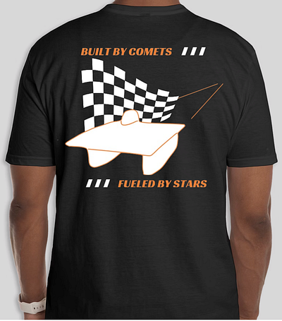 Comet Solar Racing T-shirt Design graphic design