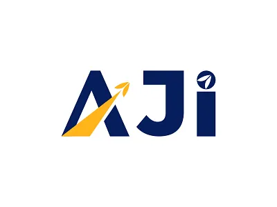 AJI Monogram Logo and Brand Identity Design aji logo design brand identity branding business logo design consultancy logo creative immigration logo design creative logo design flat flat logo global logo design logos minimalist