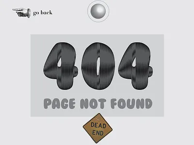 404 Page Design 404 page graphic design ui design web design