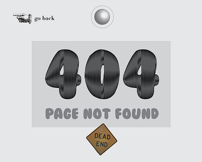 404 Page Design 404 page graphic design ui design web design