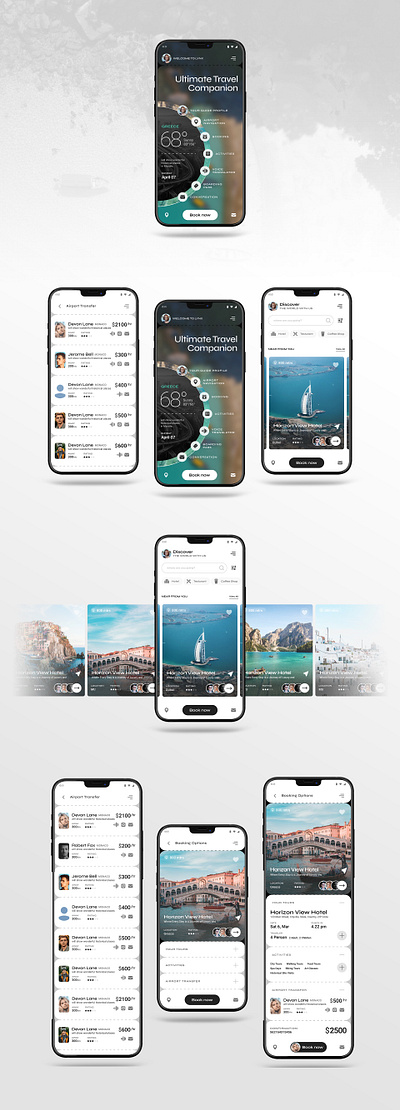 Layover Adventures: Seamlessly Connect with Local Guides airport navigation city tours figma prototype layover adventures local guides personalized travel seamless experience travel app
