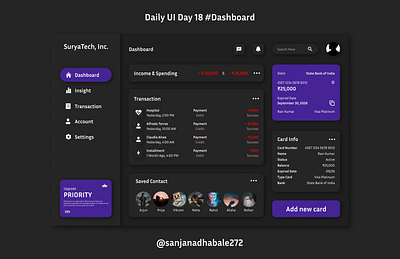 Daily UI Day 18 Dashboard branding dailyui dailyui100 design login ui