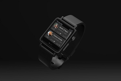 Smart watch UI&UX graphic design ui user experience