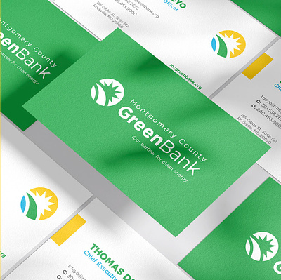 MCGB Branding branding energy graphic design green icon logo print design renewable energy sun visual identity