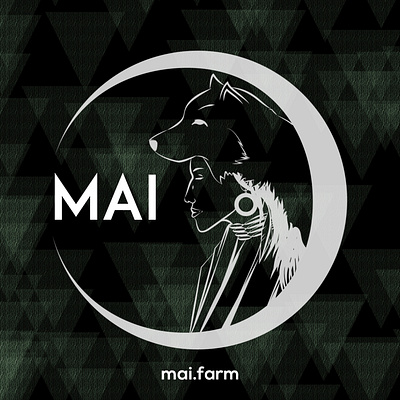 Mai Farms branding graphic design logo