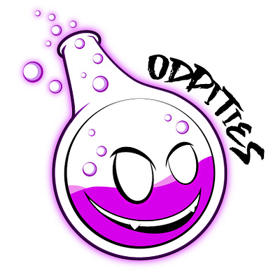 Oddities Gaming branding graphic design logo