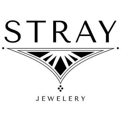 Stray Jewelery branding graphic design logo