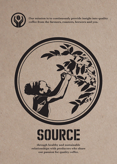 Insight Coffee - Source Roast Brew branding graphic design marketing print