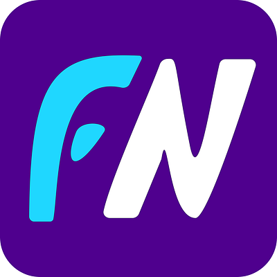 FN graphic design logo