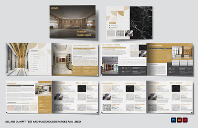 Product Catalogue (Horizontal) advertisement booklet branding brochure catalogue design flyer