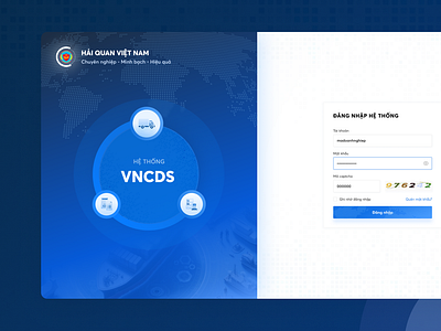 Vietnam Customs Declare System app ui
