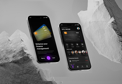 Finance App UI Design financeapp mobileapp ui uidesign uxui