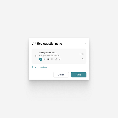 Questionnaire product design questionnaire ui ux