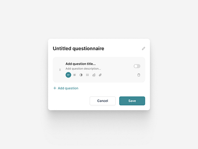 Questionnaire product design questionnaire ui ux