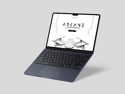 Arcane UI Website Mockup design ui ui design ui designer