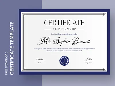 Internship Certificate Free Google Docs Template certificate certificate design certificate template certificates diploma docs free certificate template free google docs templates free template free template google docs google google docs google docs diploma template internship internship certificate internship diploma template