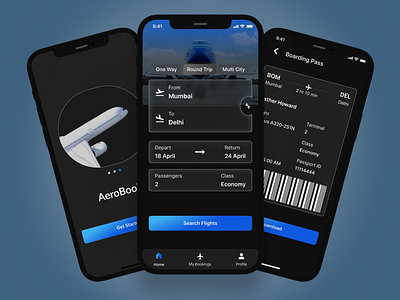 Flight Booking App UI Design designer designers filght hiredesigner metafic mobileapp ui uiux ux