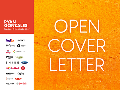 Ryan Gonzales's Open Cover Letter app branding design graphic design illustration ios logo mobile ui ux