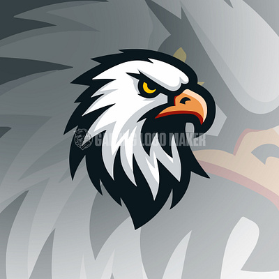 Eagle Esports Gaming Logo Mascot 02 bird bird logo eagle eagle cartoon eagle comic eagle illustration eagle mascot eagle mascot design esports logo gaming logo logo mascot mascot design sports logo