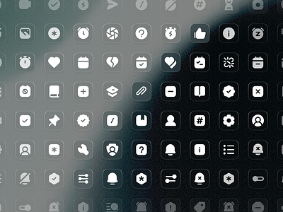 Solid Icons - Lookscout Design System clean design figma icon set icons lookscout solid ui user interface ux vector