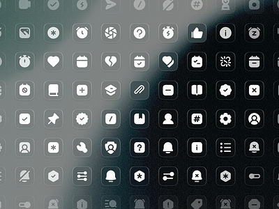 Solid Icons - Lookscout Design System clean design figma icon set icons lookscout solid ui user interface ux vector
