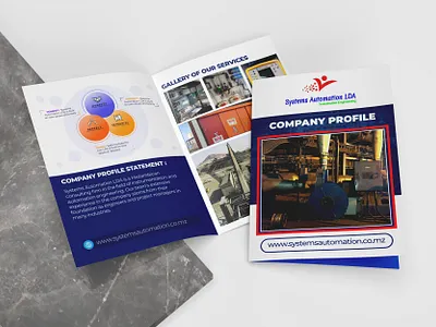 Company Profilee creativity flyer design graphic design