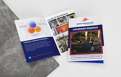 Company Profilee creativity flyer design graphic design
