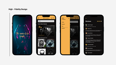 SCOTT Headphones App Design app design figma ui ux design