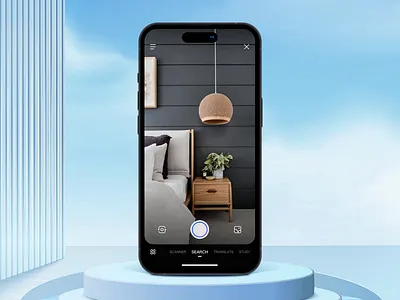 Smart Camera 01 - Real Time Recognition animation minimal particle real time recognition recognition smart smart camera smart lens ui ux