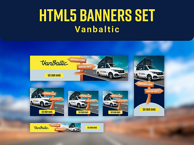 HTML5 Banners Set • Vanbaltic