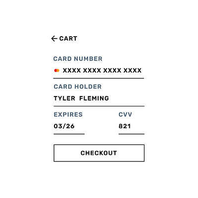 Checkout interface of a shopping app card checkout designer shopping tech ui ui design ux