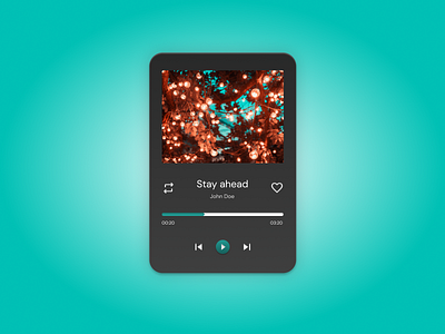 Music Player | Daily UI challenge #2 design music player product design ui web design