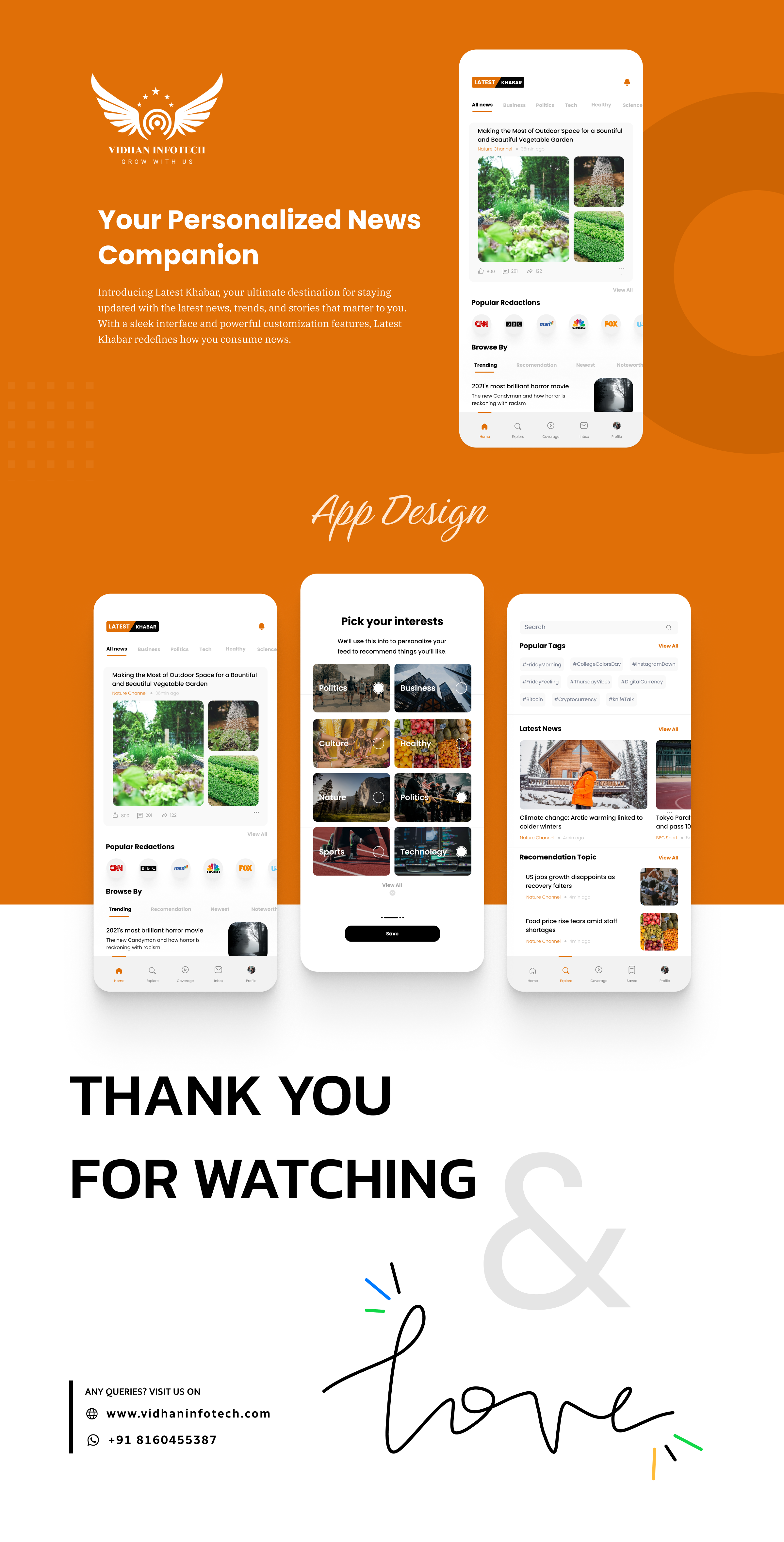 News App app figma mobileapp news newspaper trending ui