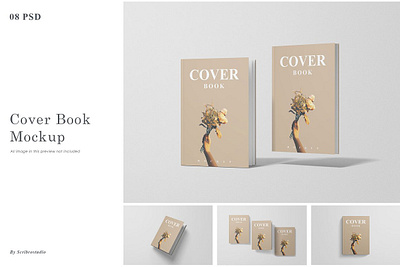 Cover Book Mockup book book cover brochure catalog clean cover book cover book mockup isolated magazine mock mockup page paper paperback realistic template up