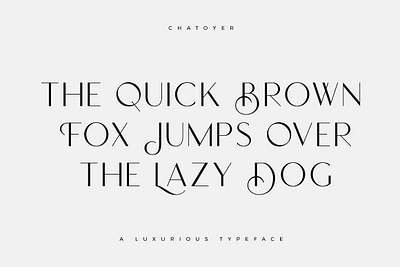 Chatoyer - Luxe Font branding chatoyer luxe font elegant elegant font feminine feminine font font free free logo luxurious script swash font swashes timeless unique font
