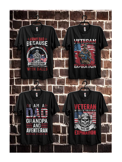 THE USA. VETERAN T-SHIRT DESIGN graphic design